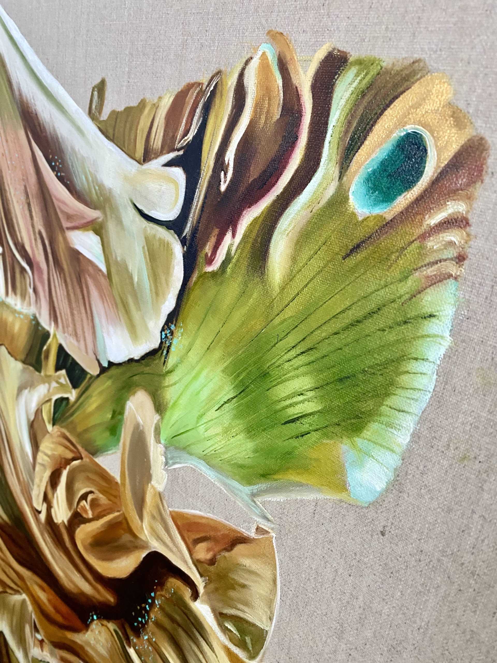 Tulip Tapestry Closeup3 Wendy Peters