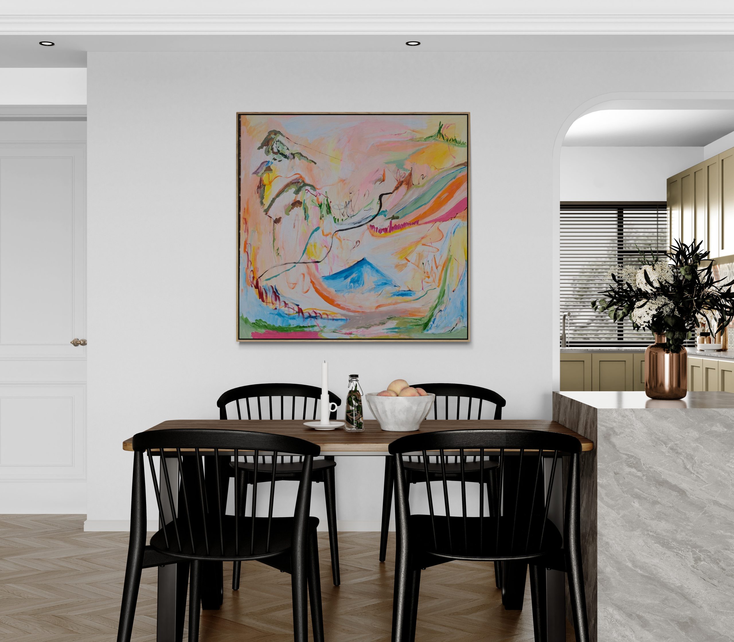 Dining Area With A View To The Kitchen (2)