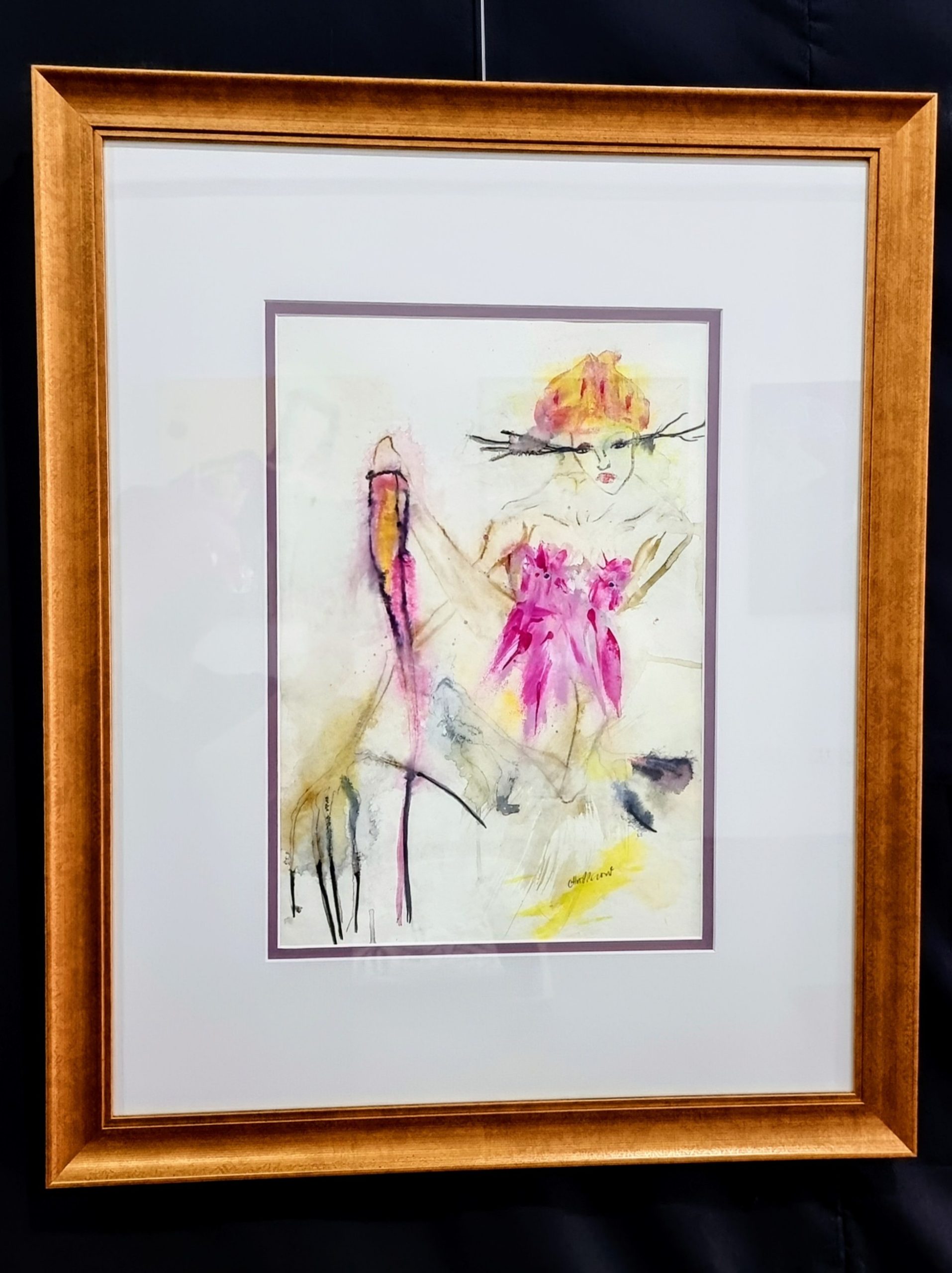 Fembot In The Uncanny Valley Framed