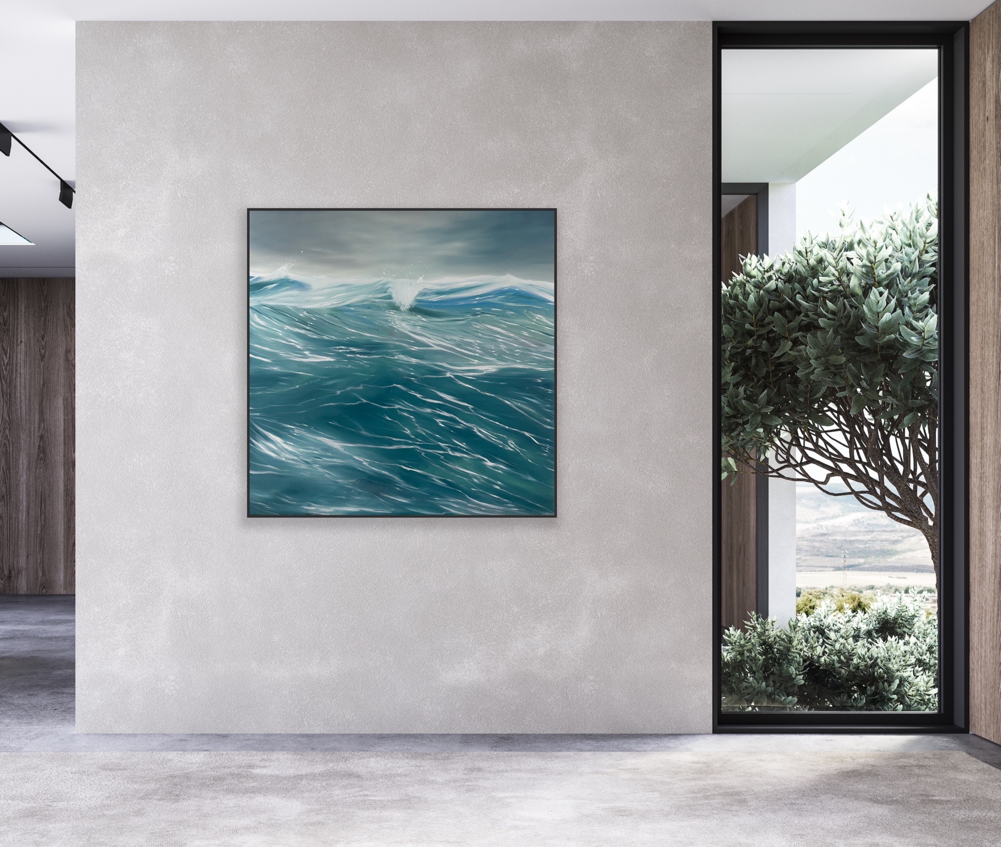 Black Frame Alanah Jarvis Ocean Art