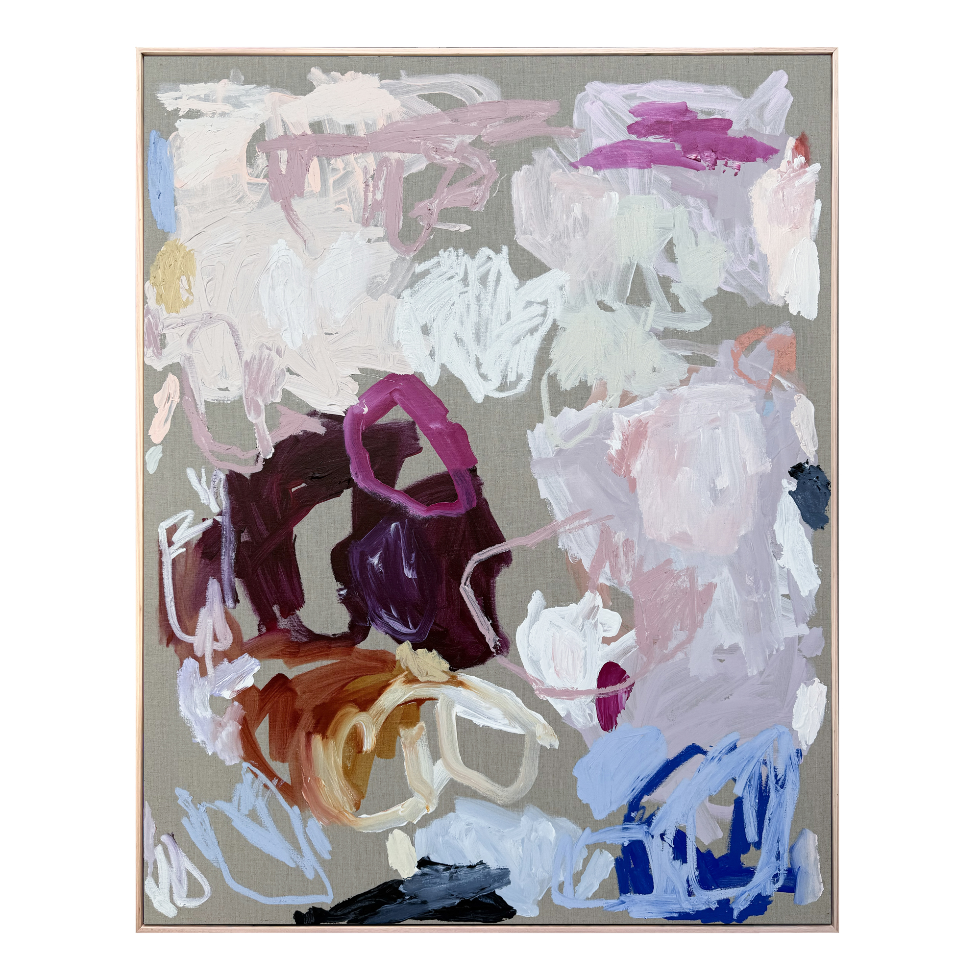 Pink Coral Rebecca Koerting Australian Contemporary Abstract