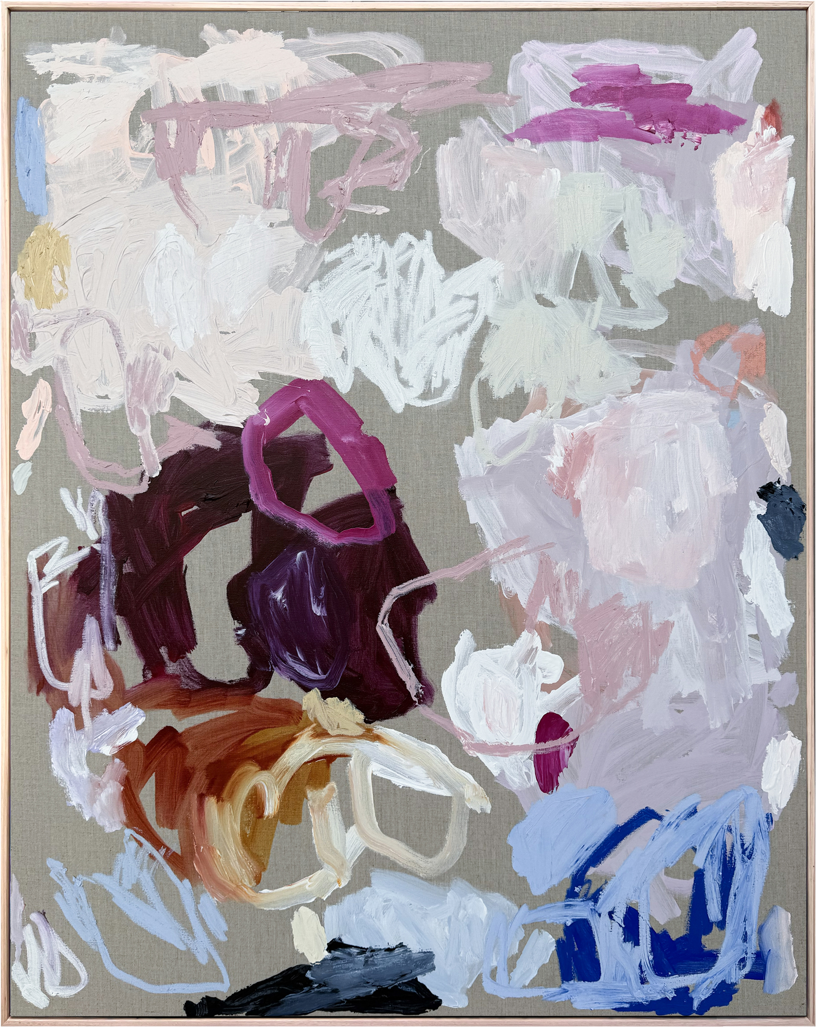 Pink Coral Rebecca Koerting Australian Contemporary Abstract