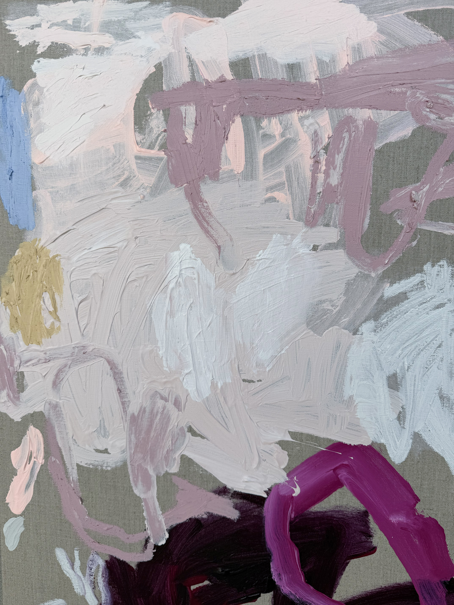 Australian Artist Rebecca Koerting Roll The Dice Abstract Painting 505 W