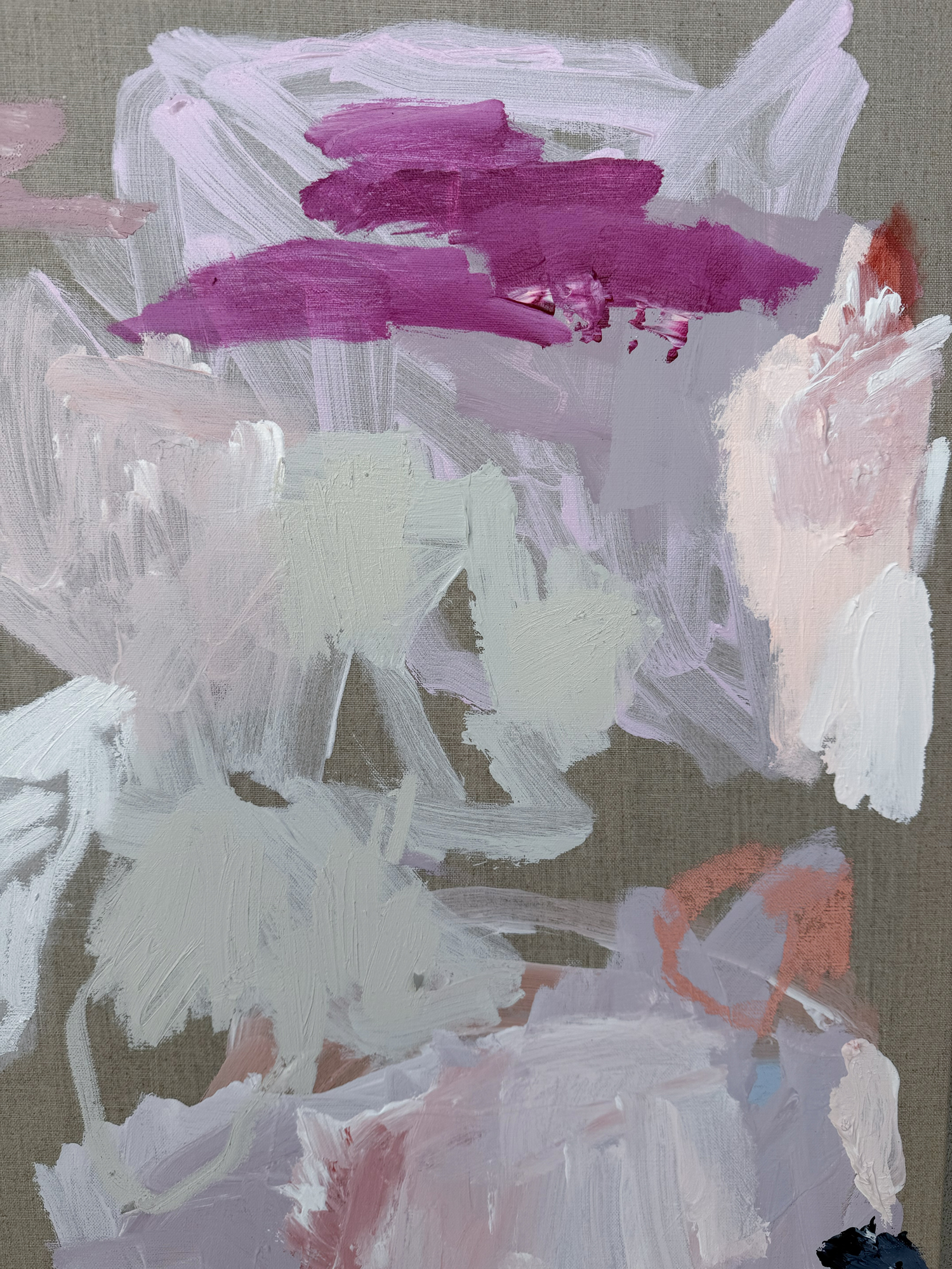 Australian Artist Rebecca Koerting Roll The Dice Abstract Painting 506 W