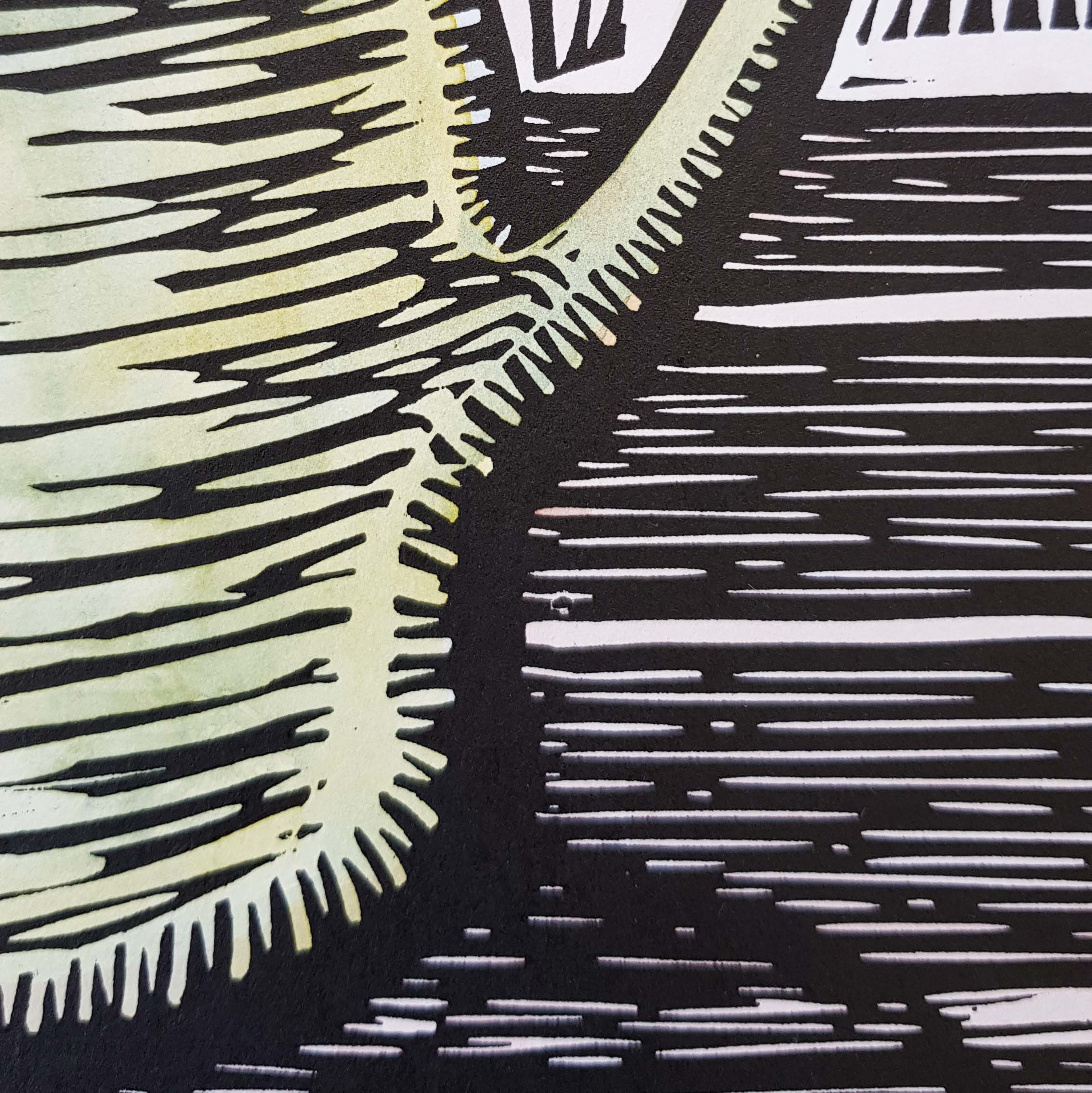 Coffee Pot Florals By Nicola Cowie Detail Table