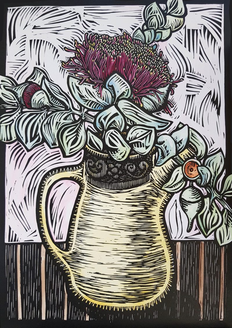 Coffee Pot Florals 2