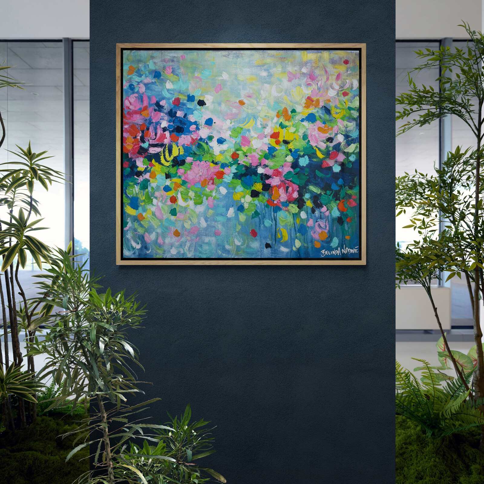 Belinda Nadwie Art Australian Artist Monet's Garden P1