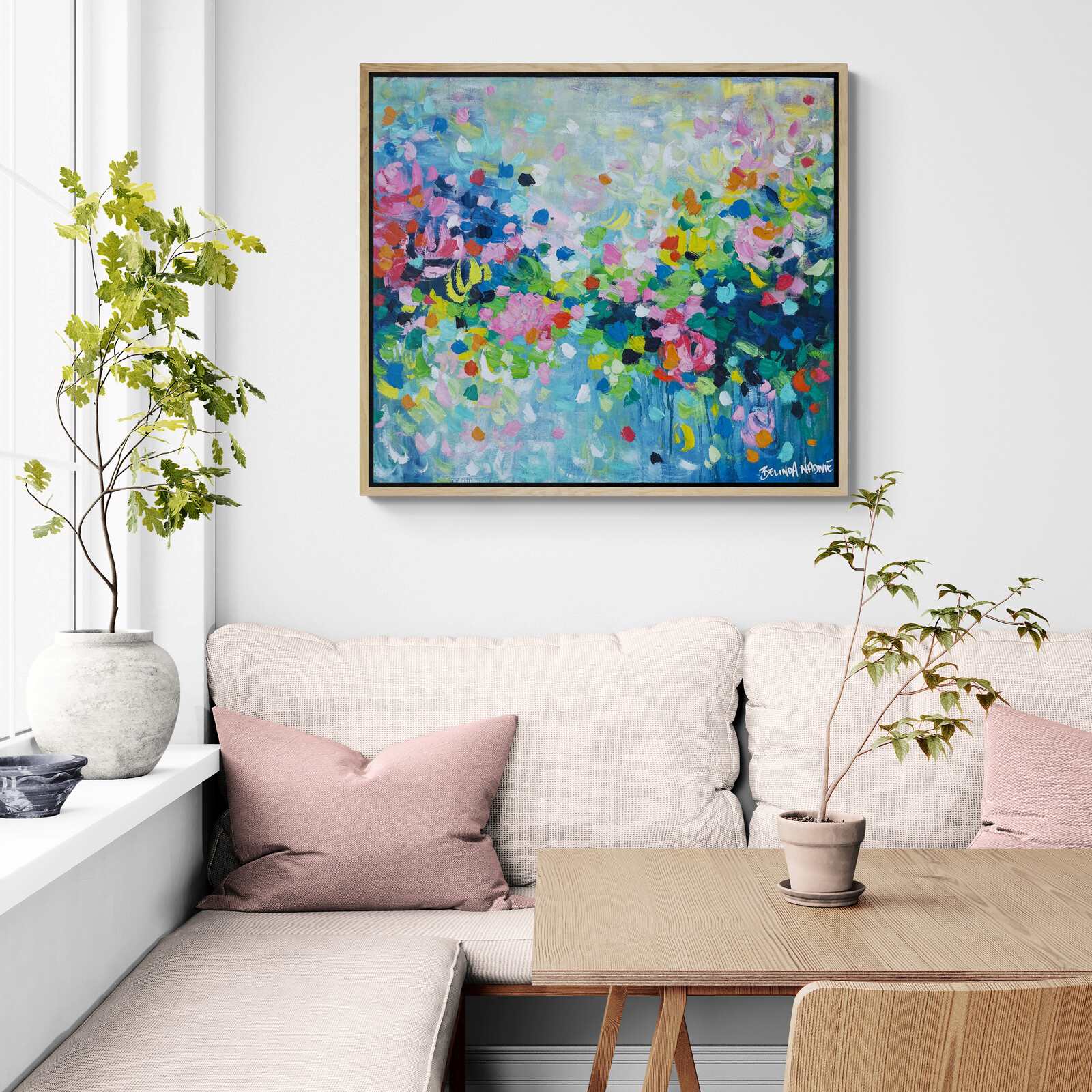 Belinda Nadwie Art Australian Artist Monet's Garden P2