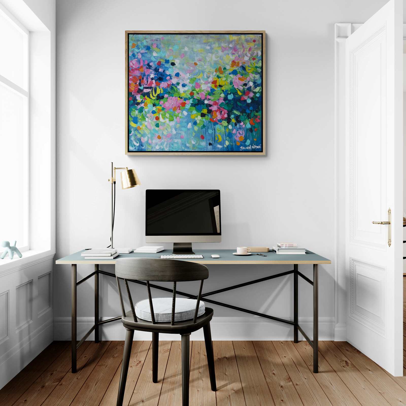 Belinda Nadwie Art Australian Artist Monet's Garden P3