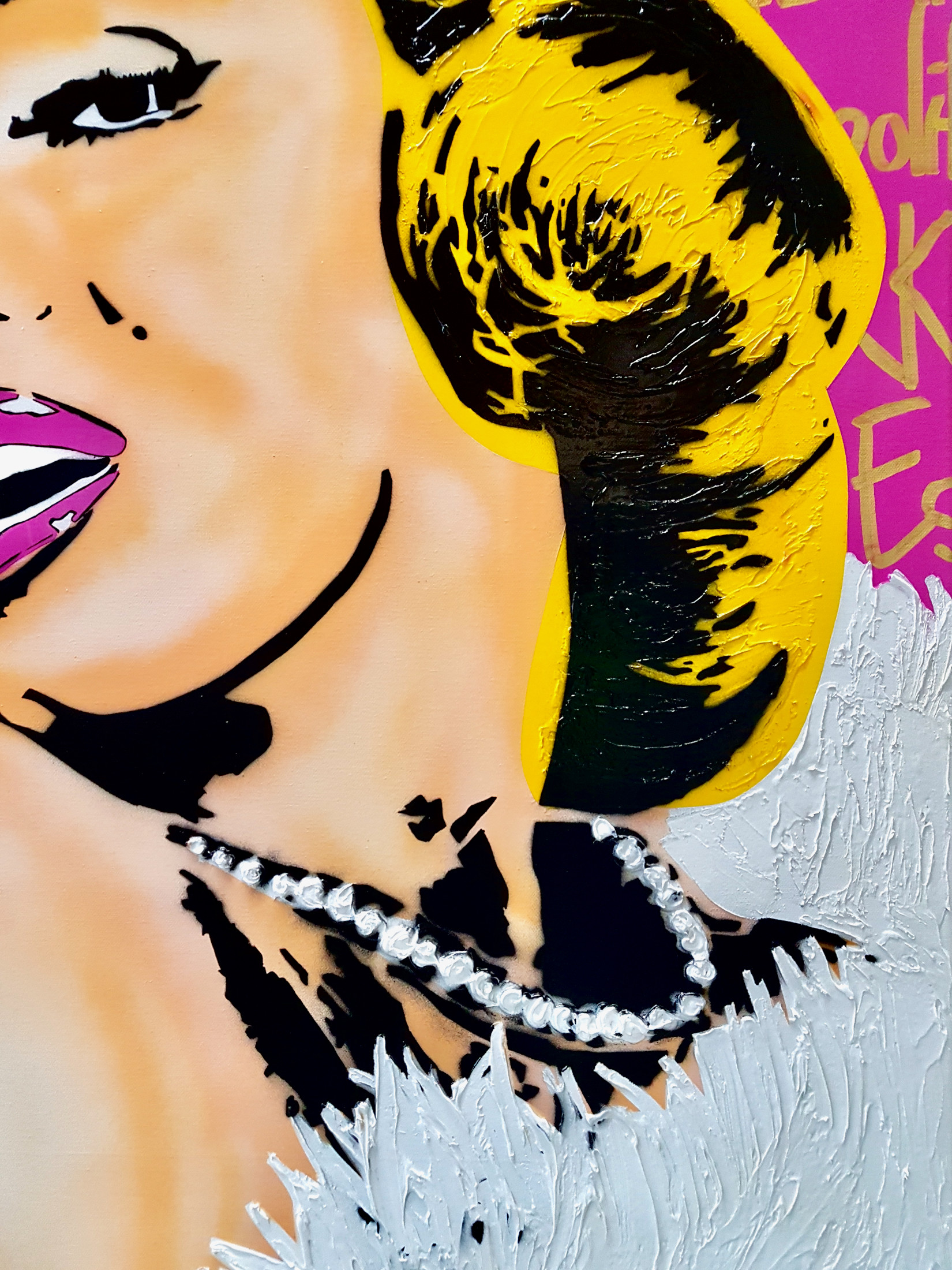 Marilyn Monroe Style Icon Pop Art Deborah Lang Art Urban Canvas 4