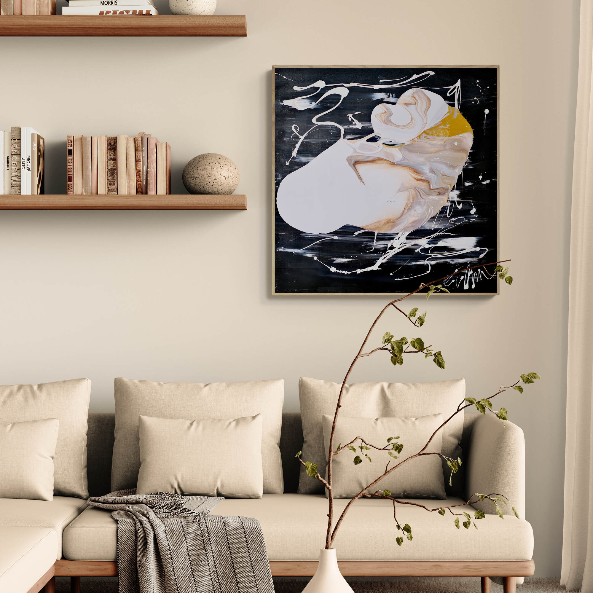 Life In Bloom Living Square