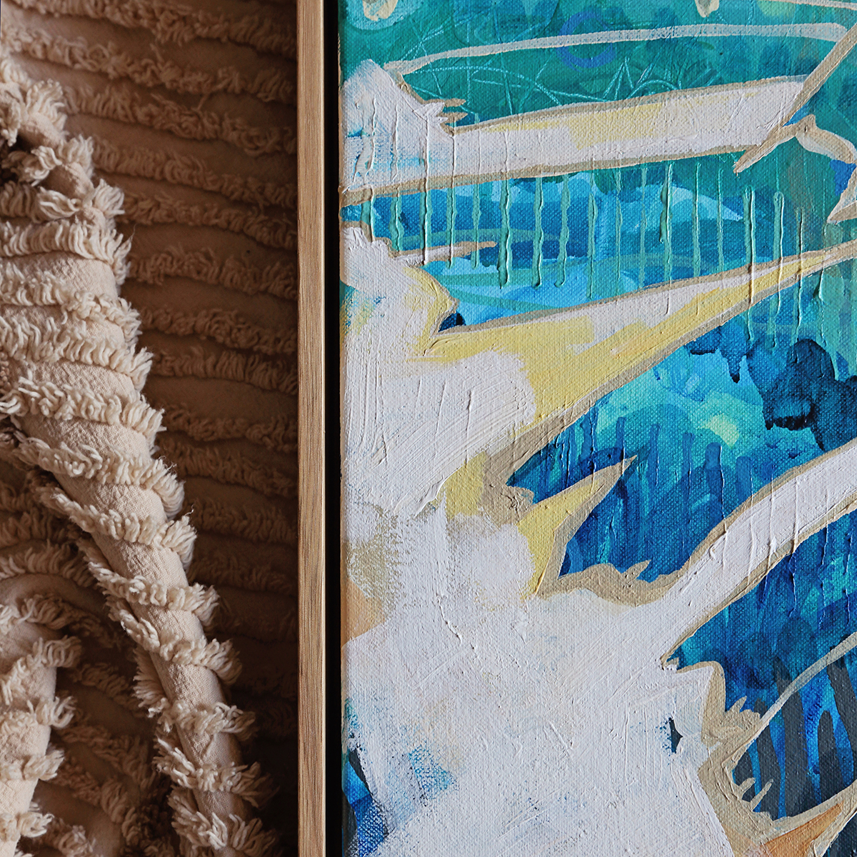 Lr 030 Black Palm Solitude I Smith & Brooks Art Tropical Art Holiday Vibes Far North Queensland Rainforest