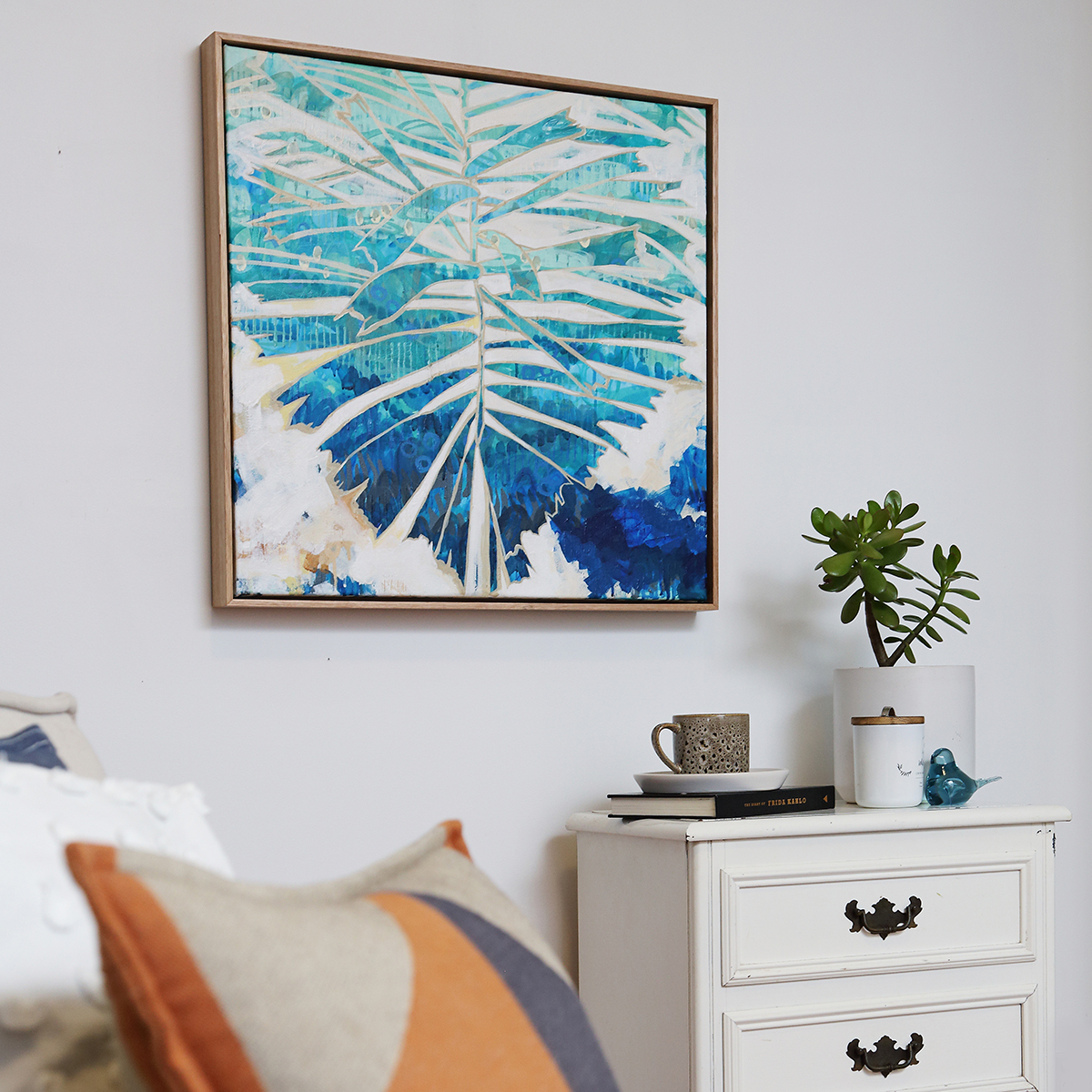 Lr 061 Black Palm Solitude I Smith & Brooks Art Tropical Art Holiday Vibes Far North Queensland Rainforest