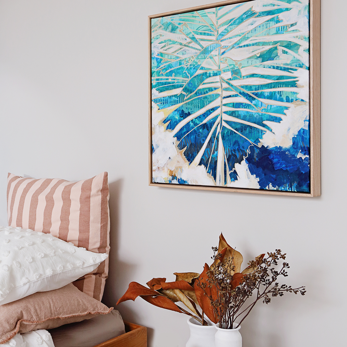 Lr 104 Black Palm Solitude I Smith & Brooks Art Tropical Art Holiday Vibes Far North Queensland Rainforest