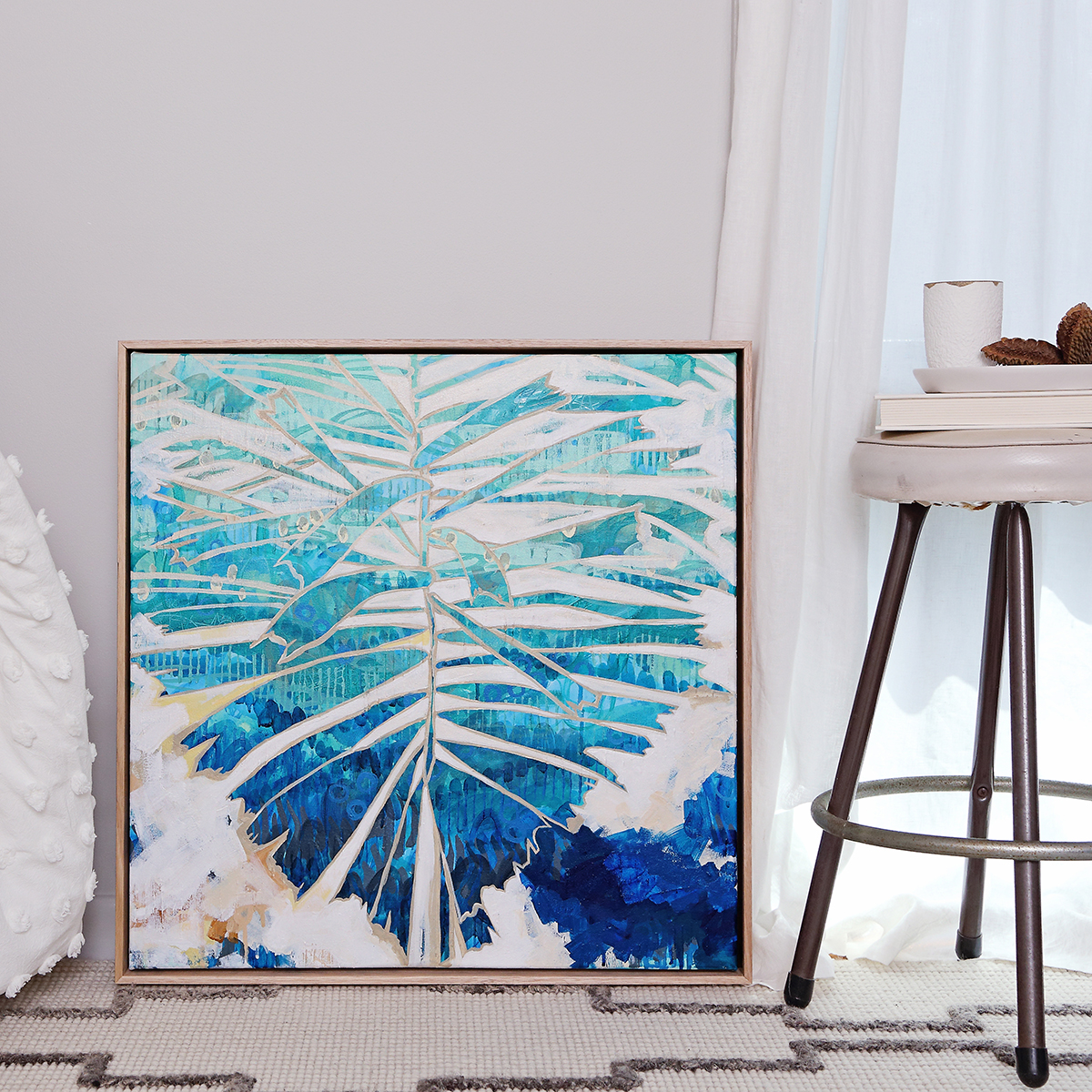 Lr 108 Black Palm Solitude I Smith & Brooks Art Tropical Art Holiday Vibes Far North Queensland Rainforest