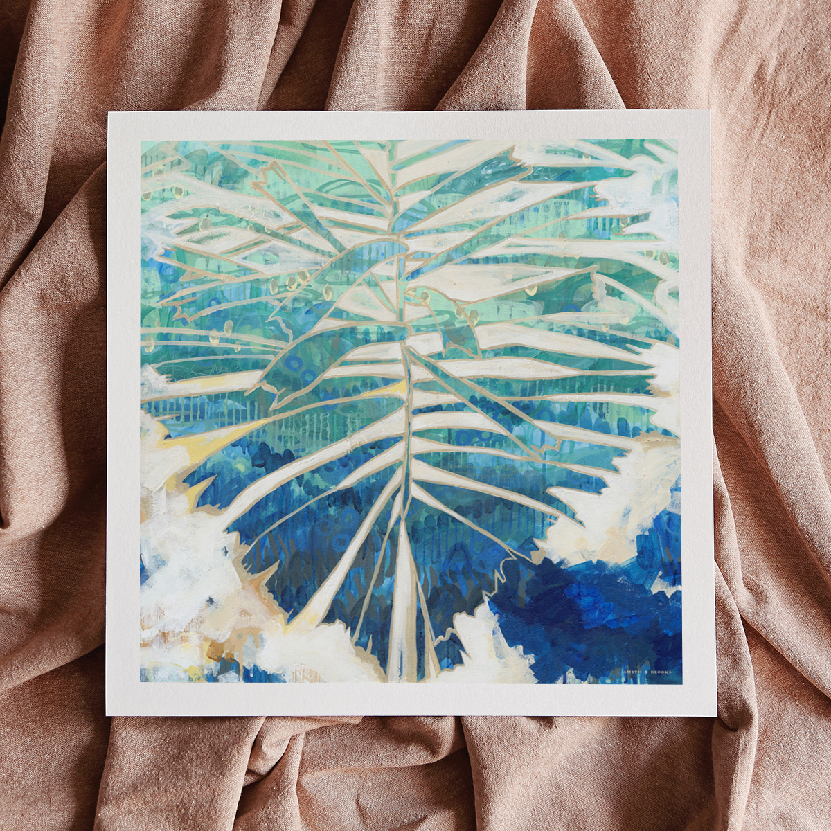 Lr 114 Black Palm Solitude I Smith & Brooks Art Tropical Art Holiday Vibes Far North Queensland Rainforest