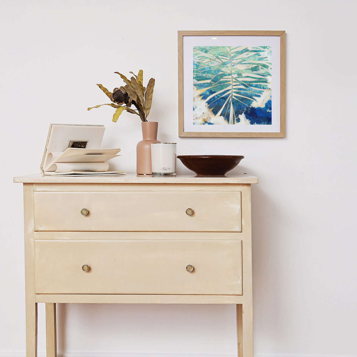 Lr 115 Black Palm Solitude I Smith & Brooks Art Tropical Art Holiday Vibes Far North Queensland Rainforest