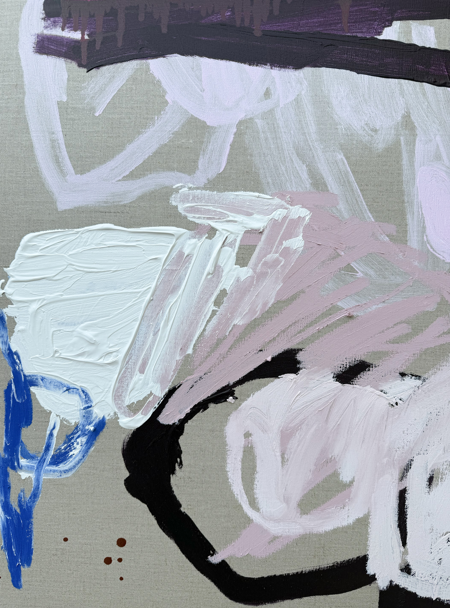 Australian Artist Rebecca Koerting Ride The Wave Abstract Painting 500 W