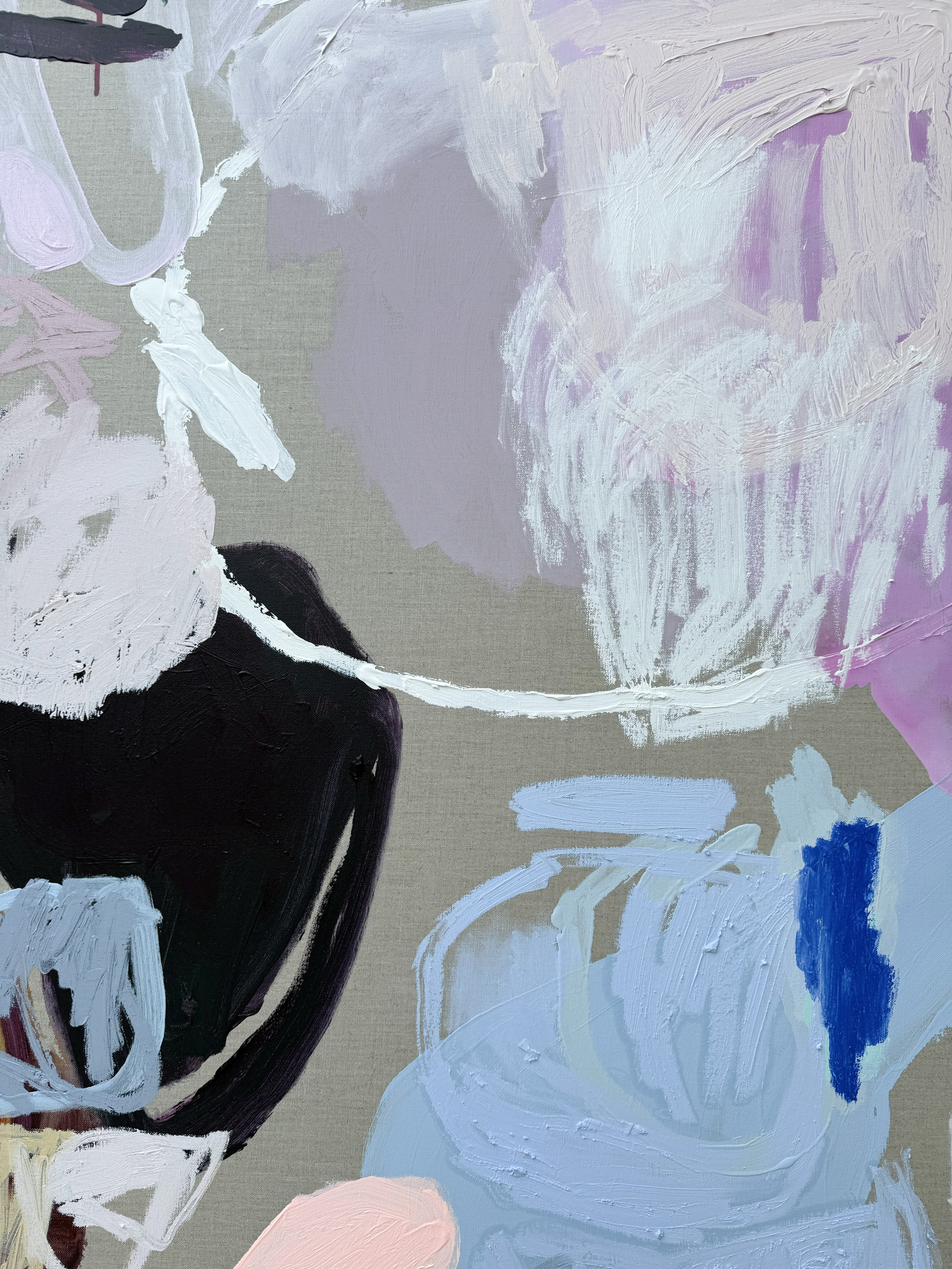 Australian Artist Rebecca Koerting Ride The Wave Abstract Painting 504 W