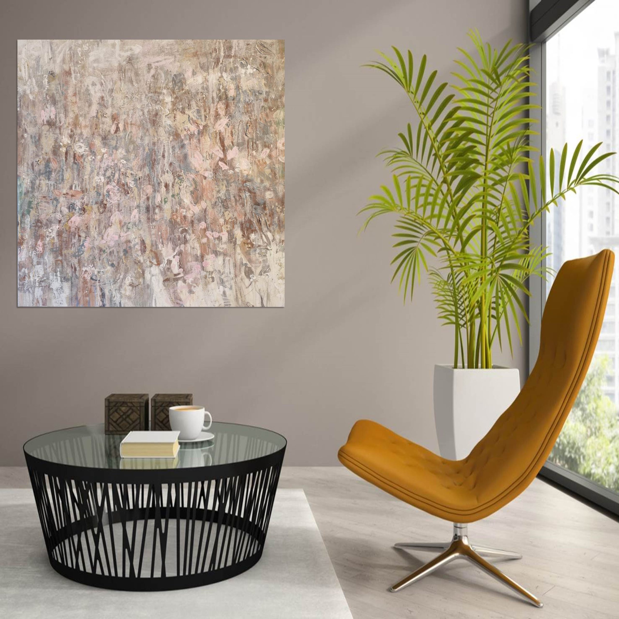 Starbright High Rise Office Mustard Chair