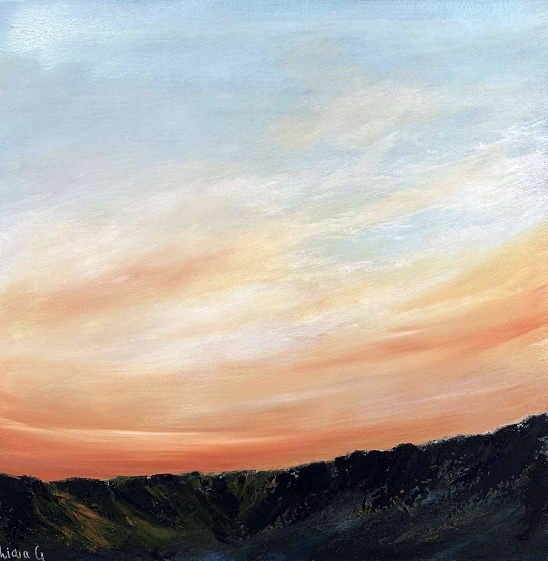 Sunsets tender caress