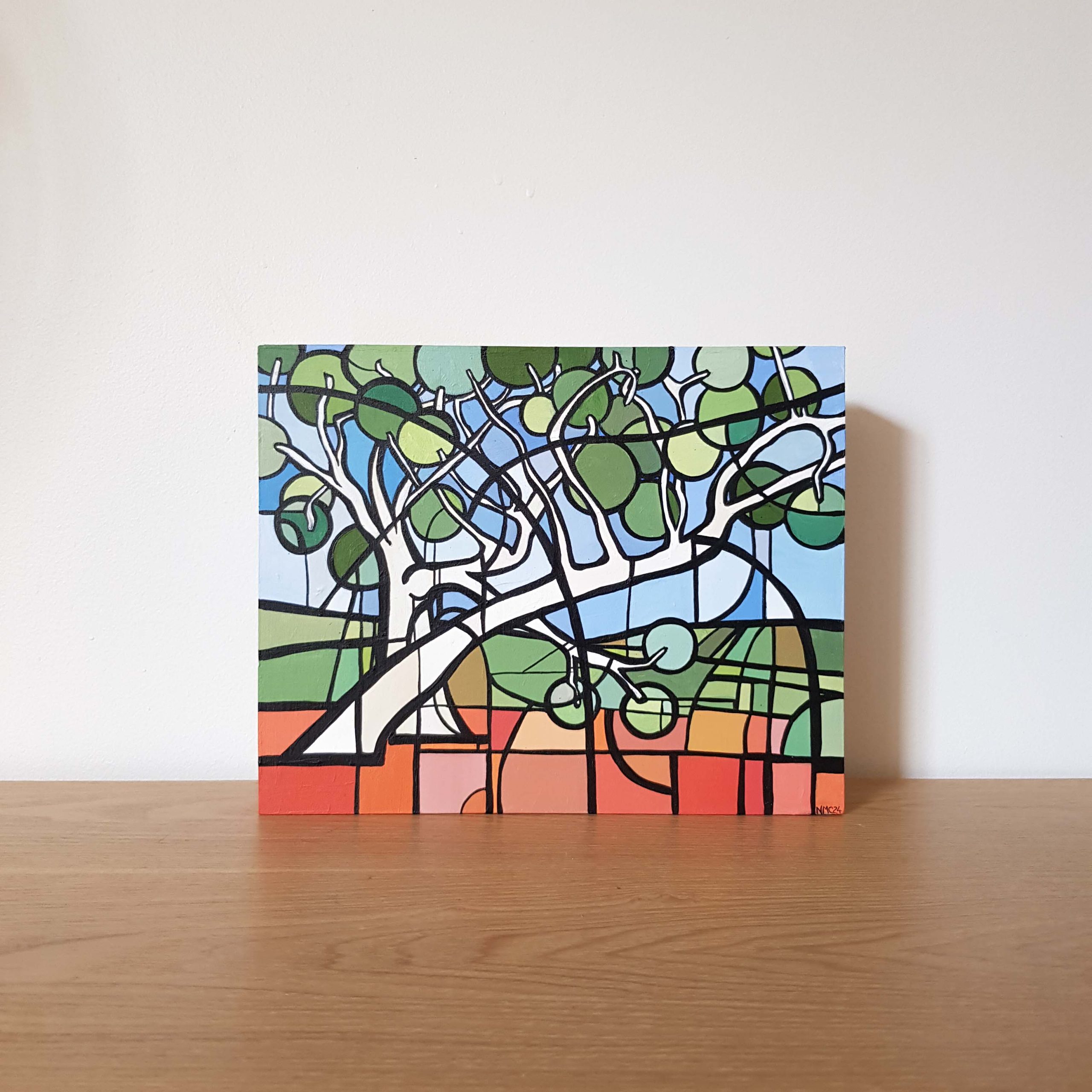 Ghost Gums By Nicola Cowie Acrylic