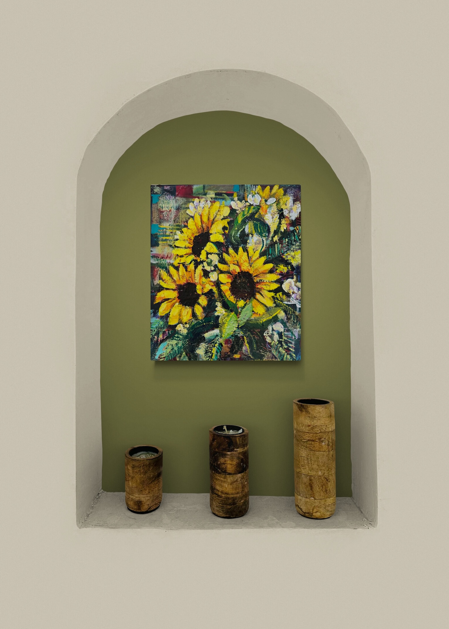 Sunflowers In Situ Copy