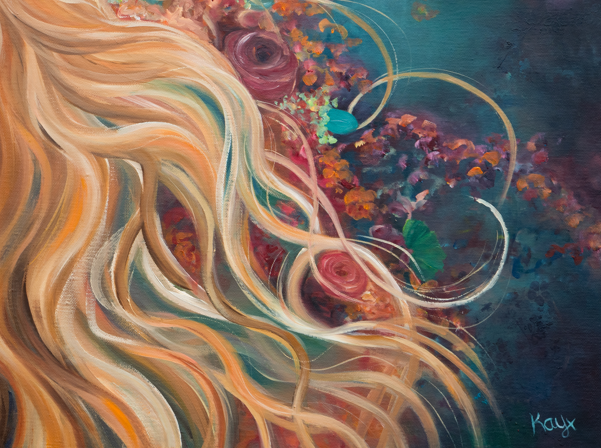 With Strength I Bloom Sig