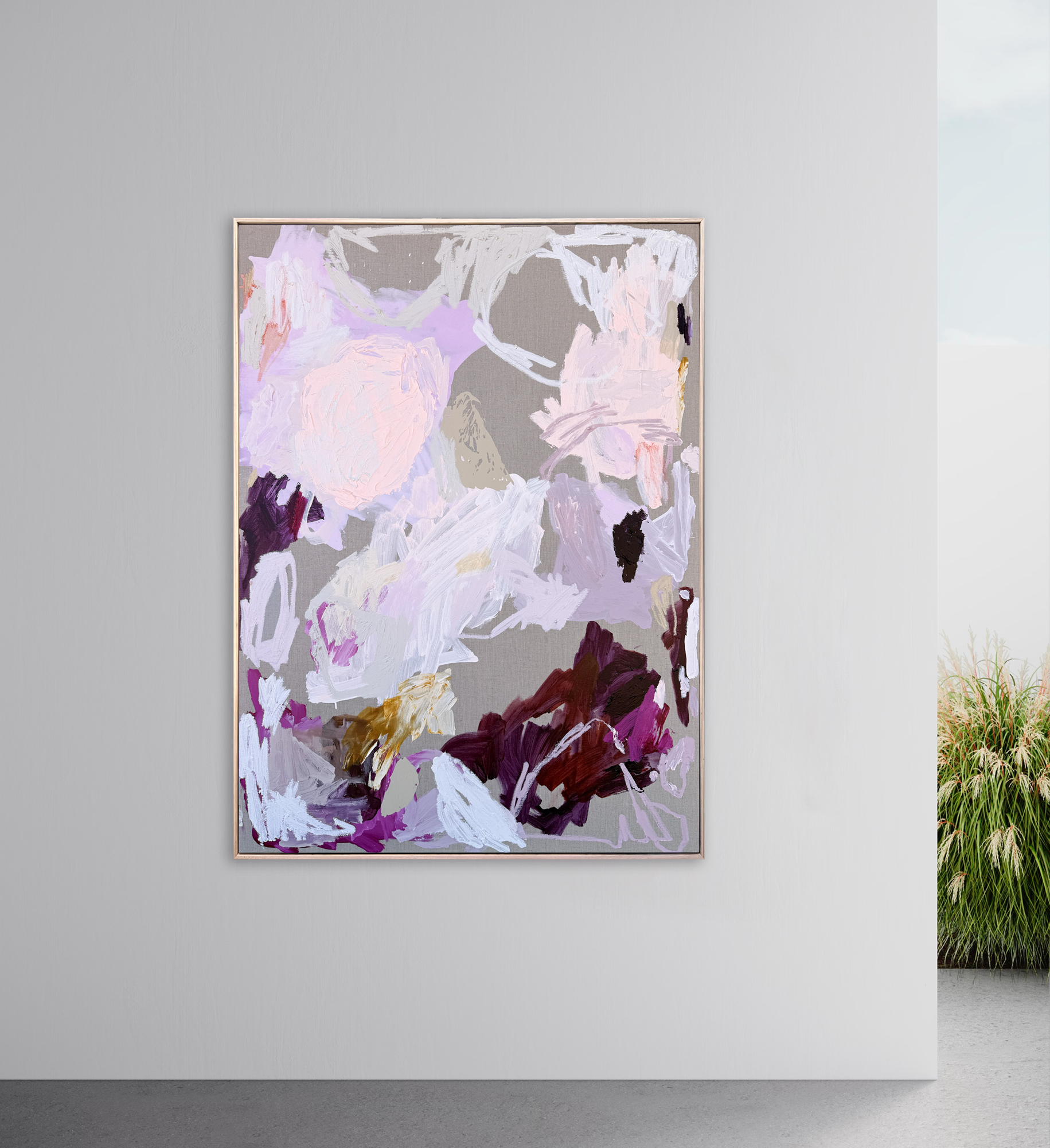 Pink Coral Rebecca Koerting Australian Contemporary Abstract