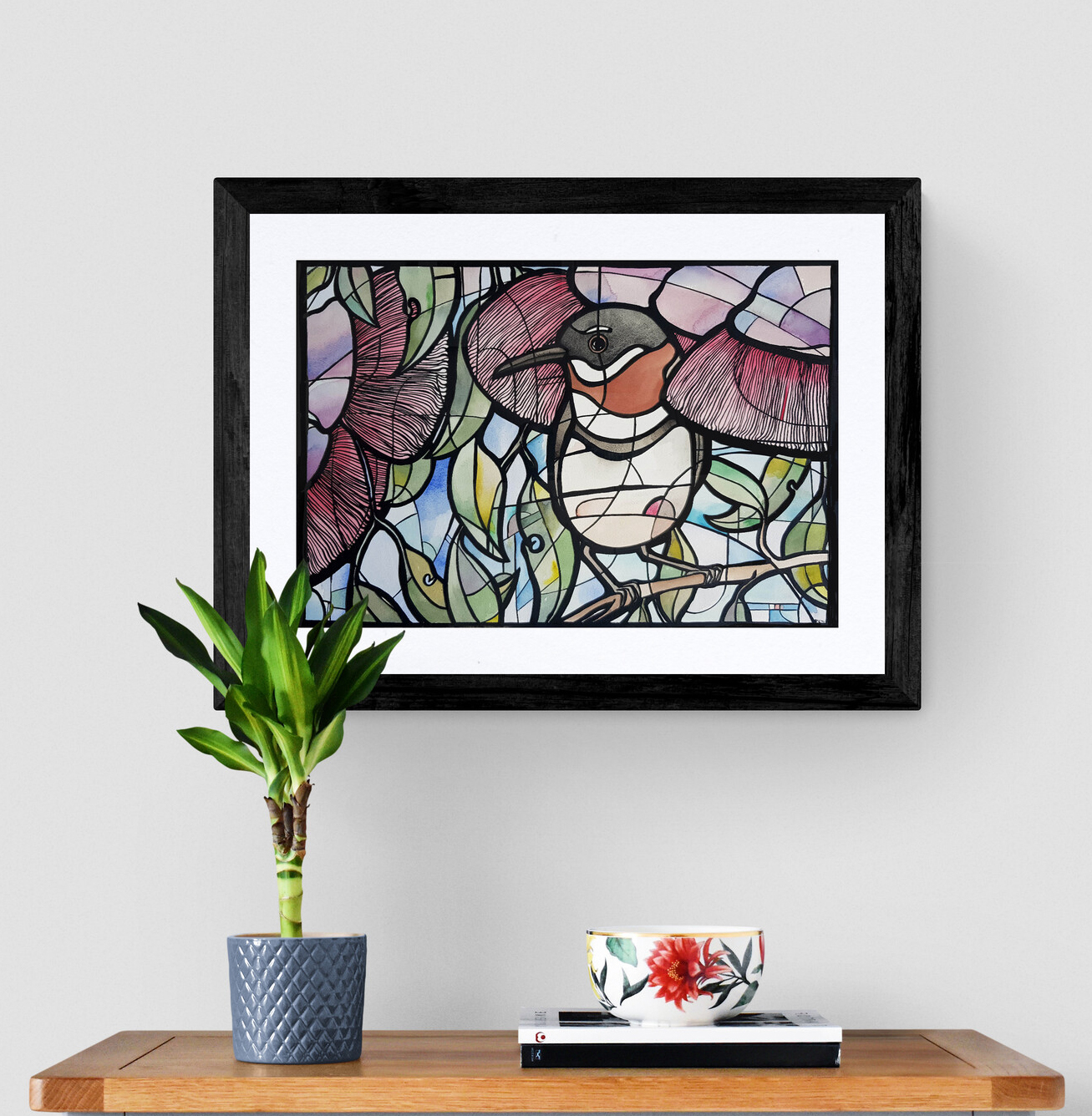 In The Gum Leaves By Nicola Cowie In Situ