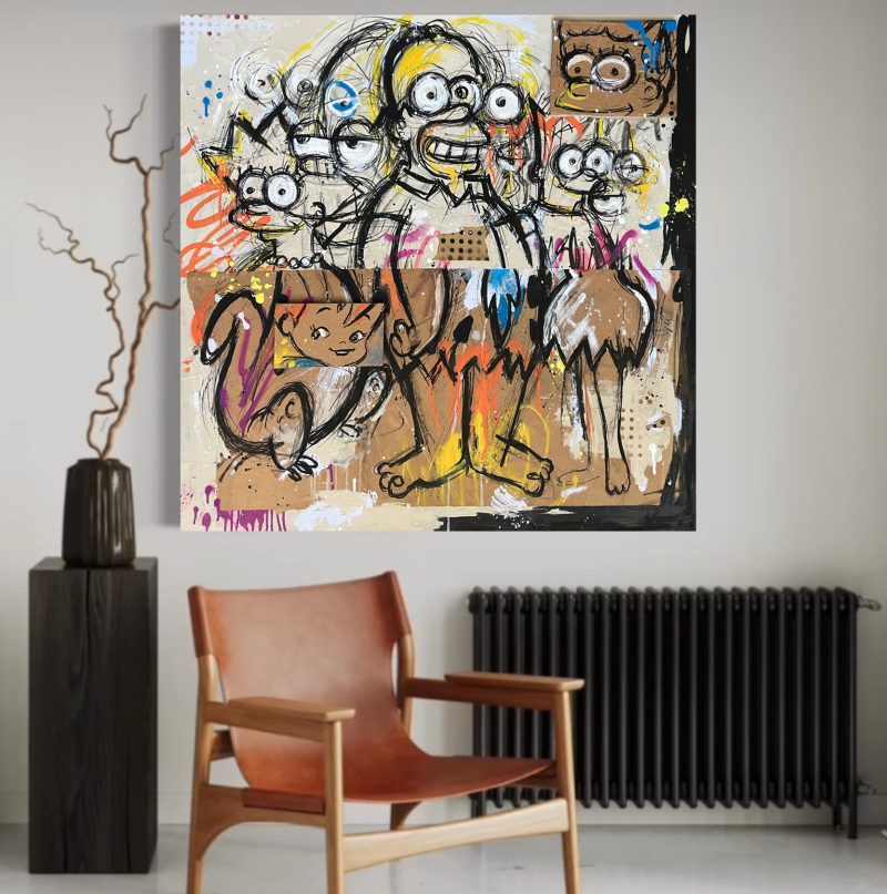 Simpsons x Flintstones