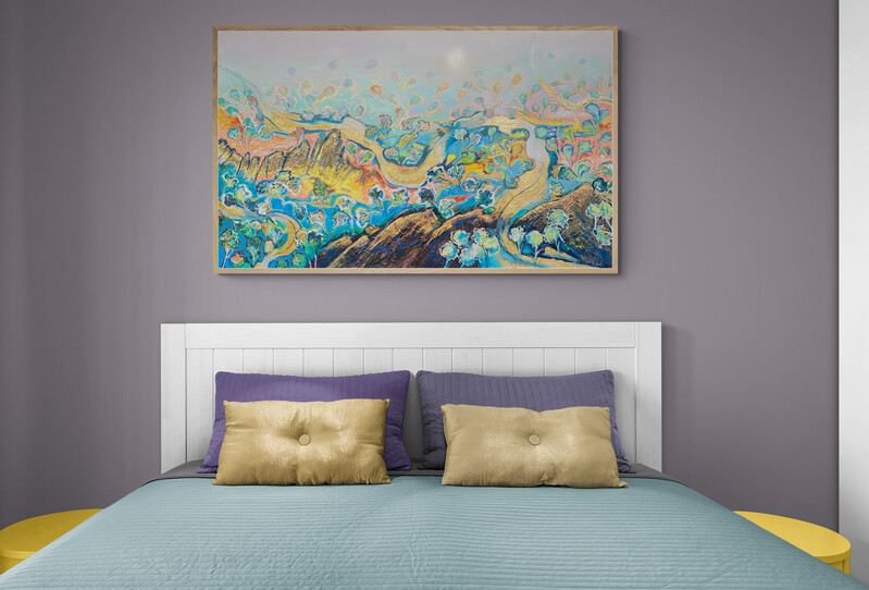 Cozy Bedroom With Double Bed (1)