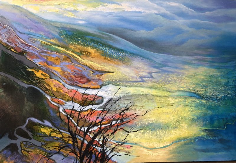 Sun Floods the valley