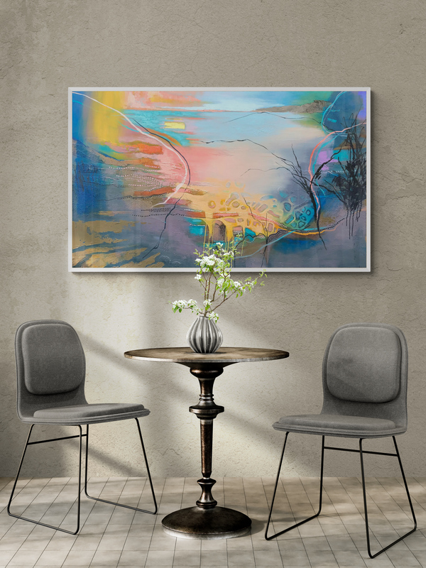 Minimal Room With Table And Chairs (3)