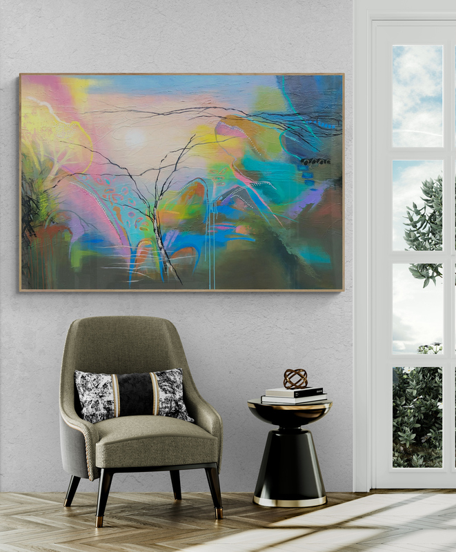 Living Room With Armchair And French Doors (1)