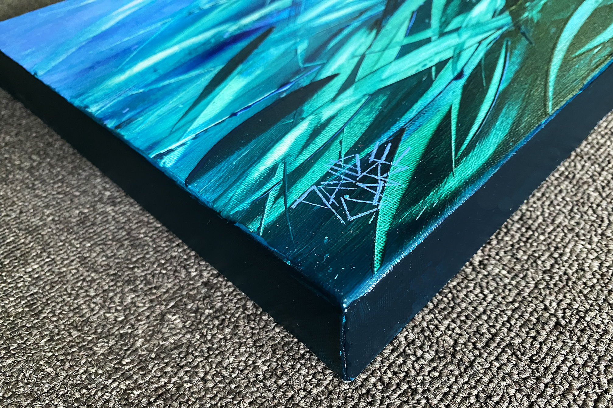 In The Eye Of The Storm Sign Corner Lr