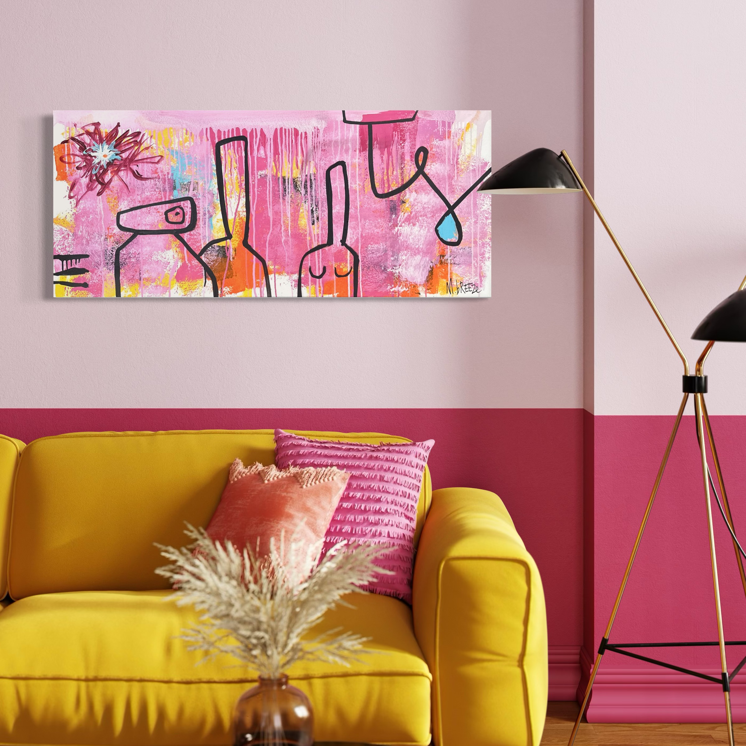 Martin Breeze Who Invited Her Insitu 1