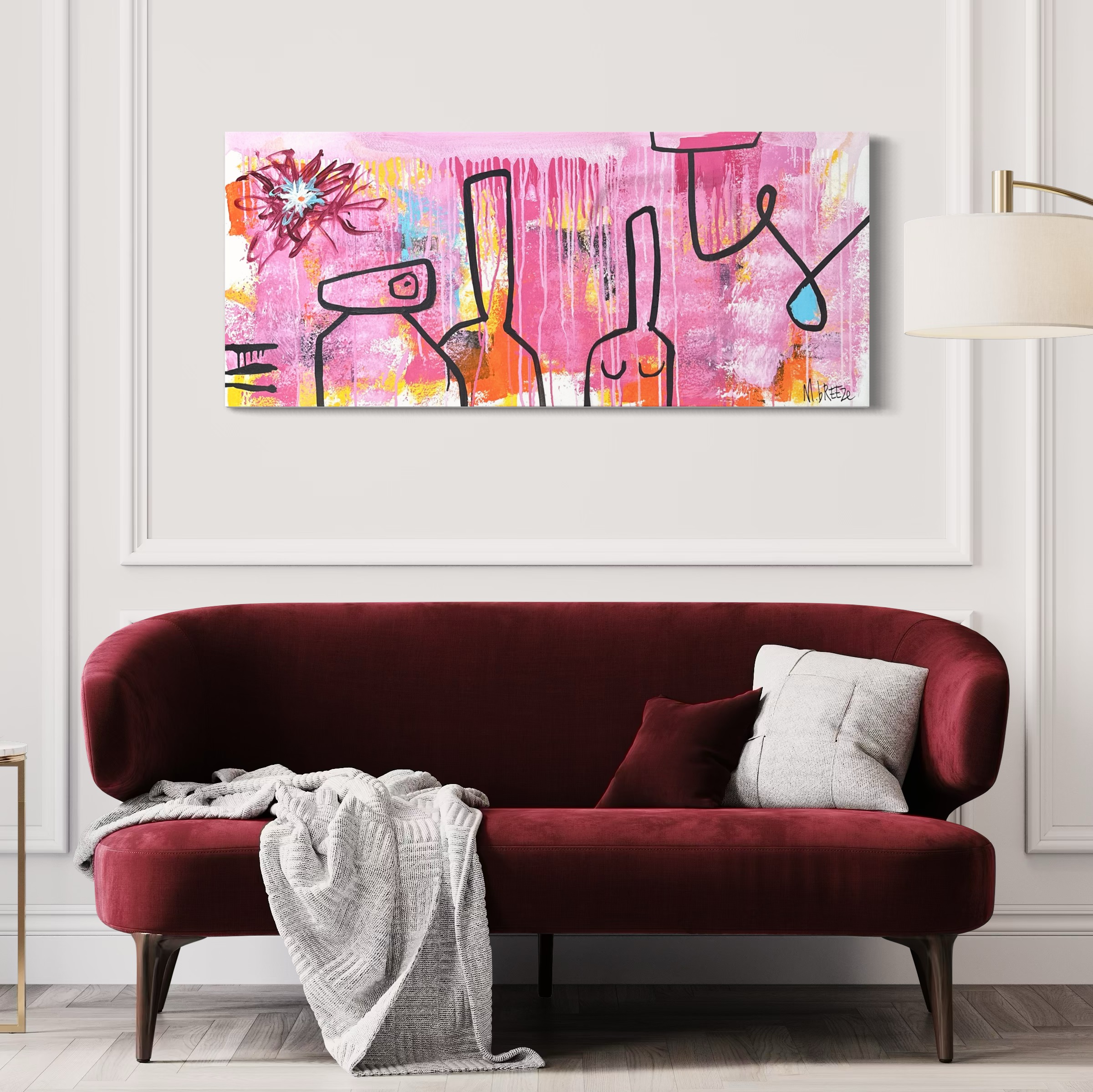 Martin Breeze Who Invited Her Insitu 2