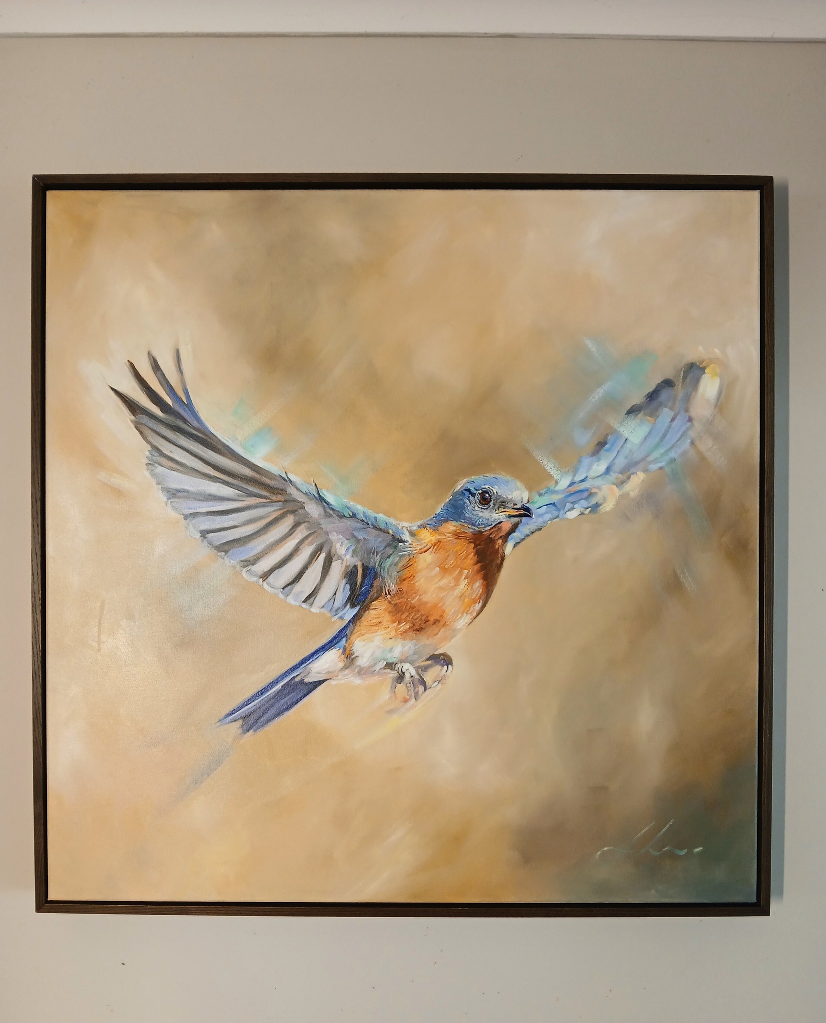 The Spirit Bloweth Where It Listeth At Home Jo S. Stacey Fine Art Oils