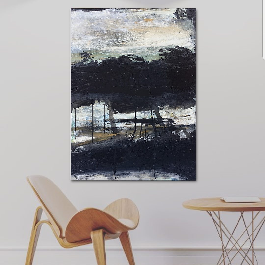 Emilie Heurtevent Bullet With Butterfly Wings 76cm X 102cm In Situ
