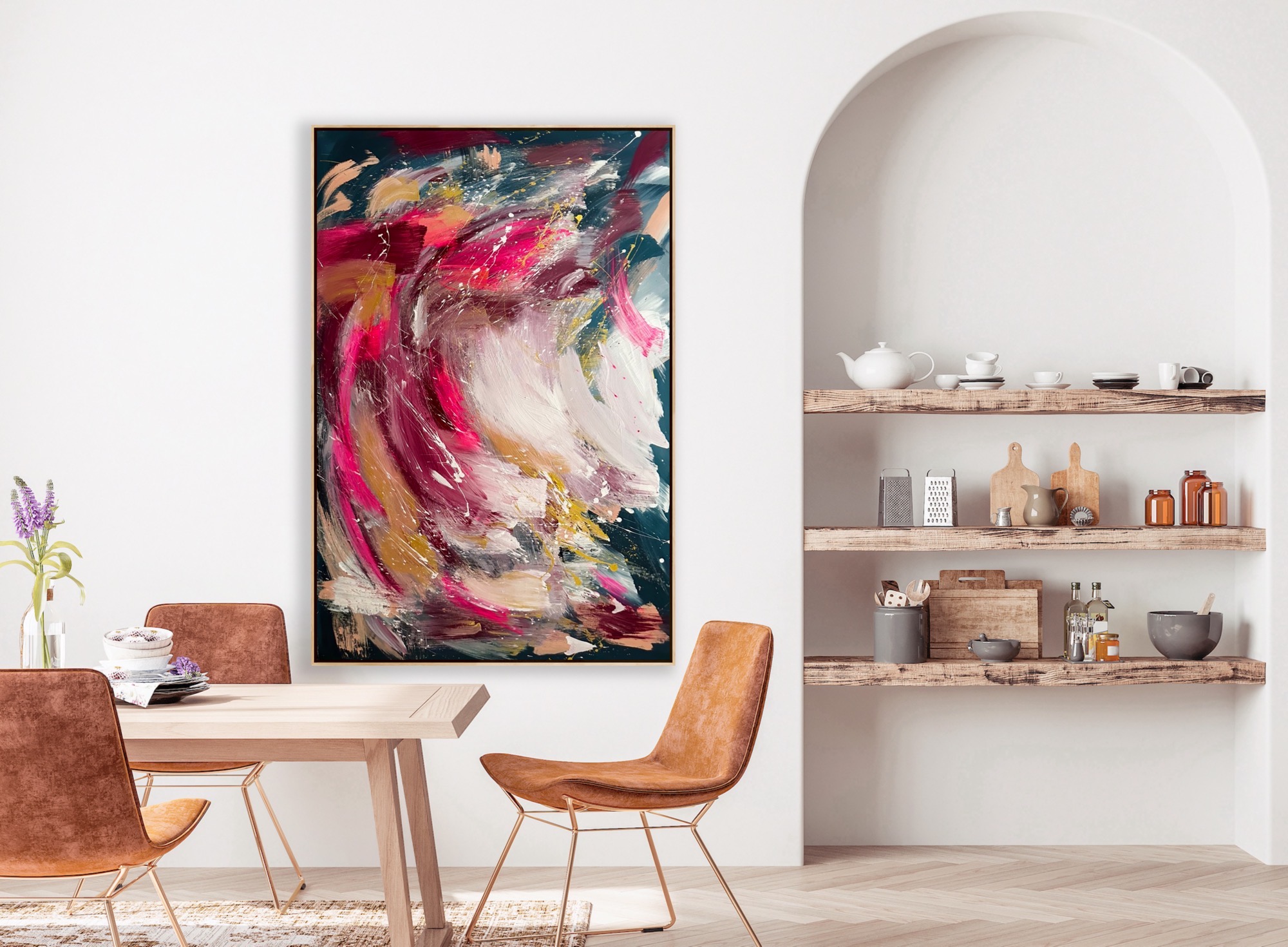 Vertical Alanah Jarvis Abstract Art