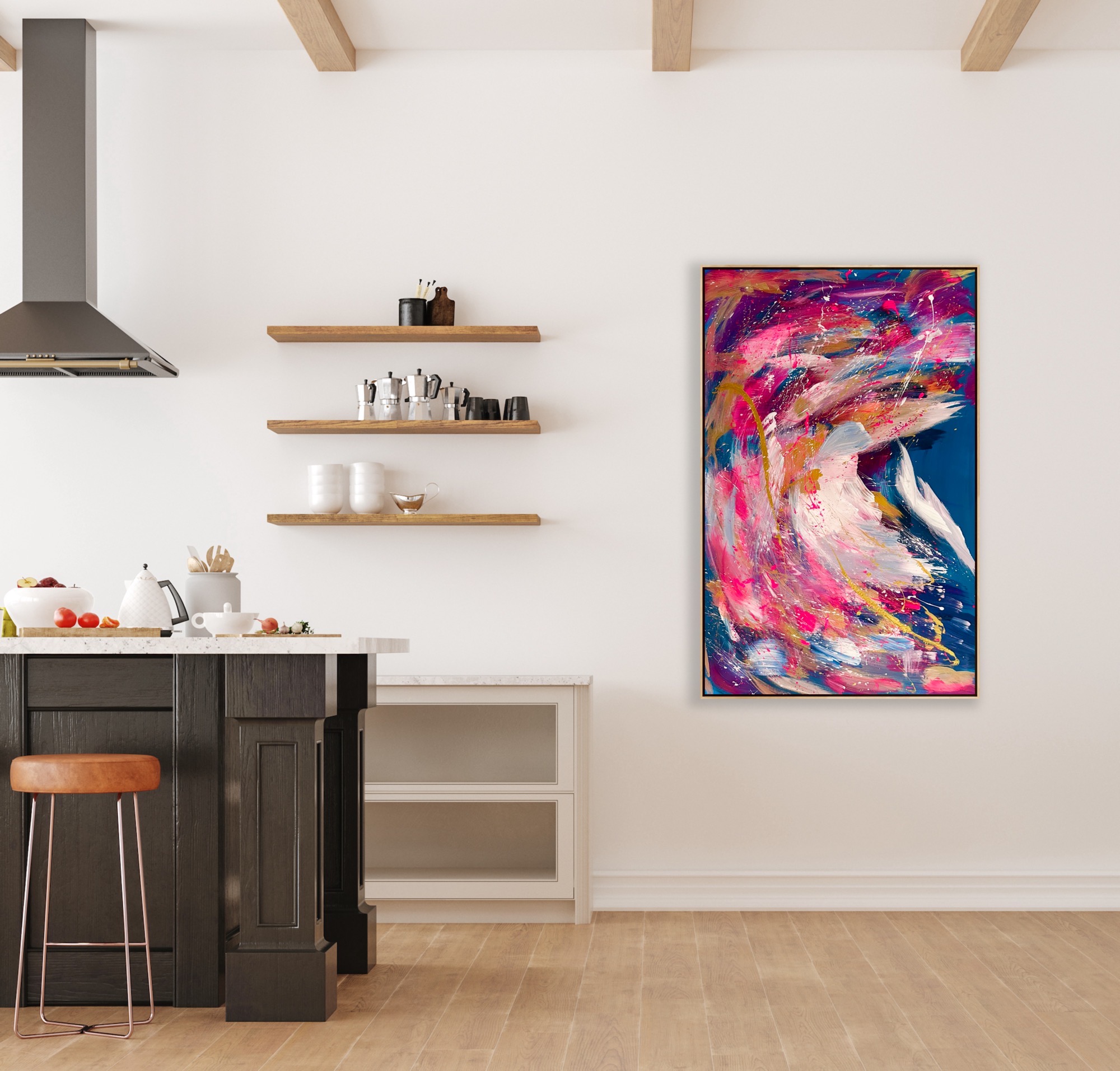 Vertical Art Alanah Jarvis Abstract Art