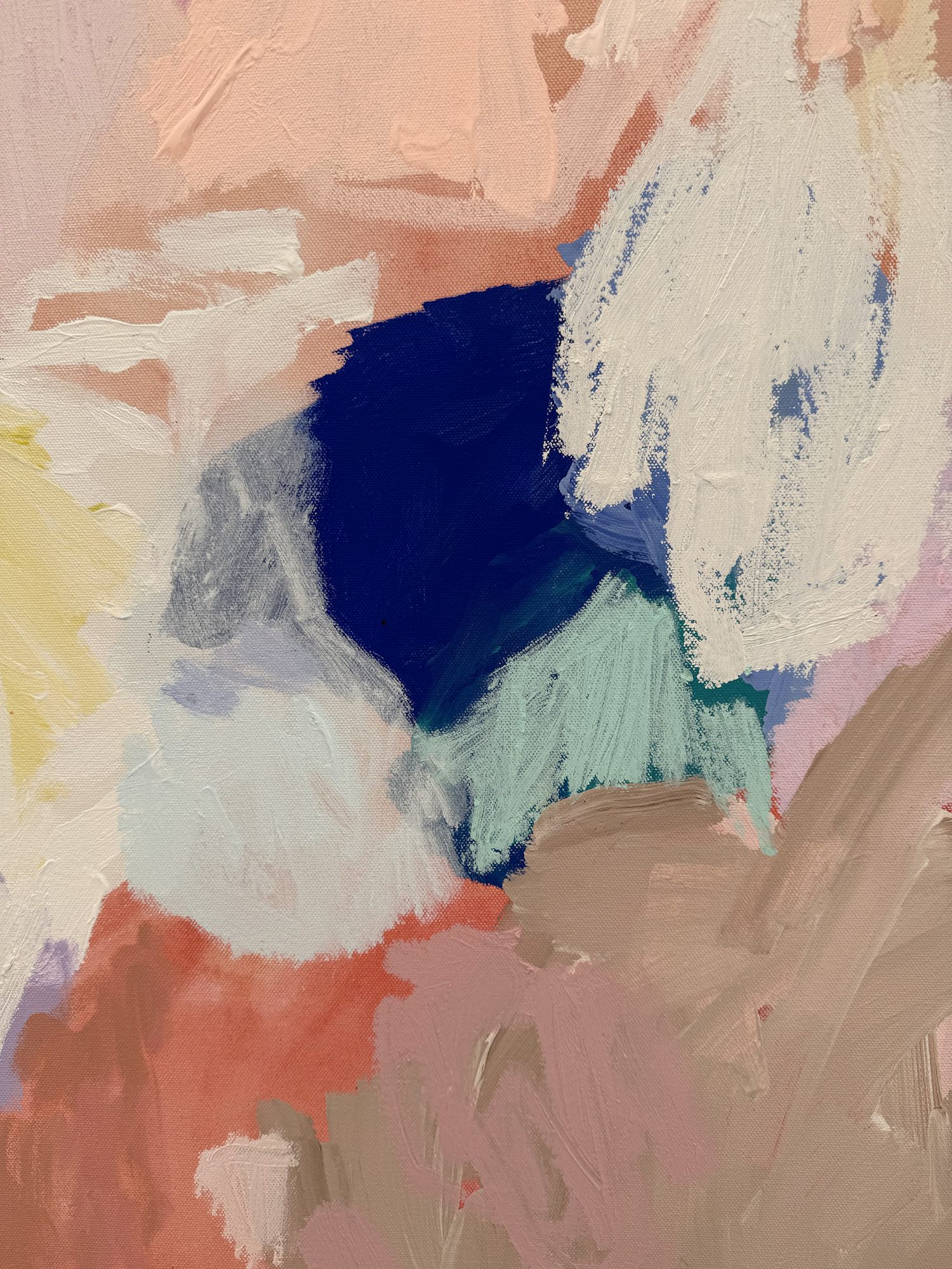 Australian Artist Rebecca Koerting Struck By You Abstract Painting 503 W