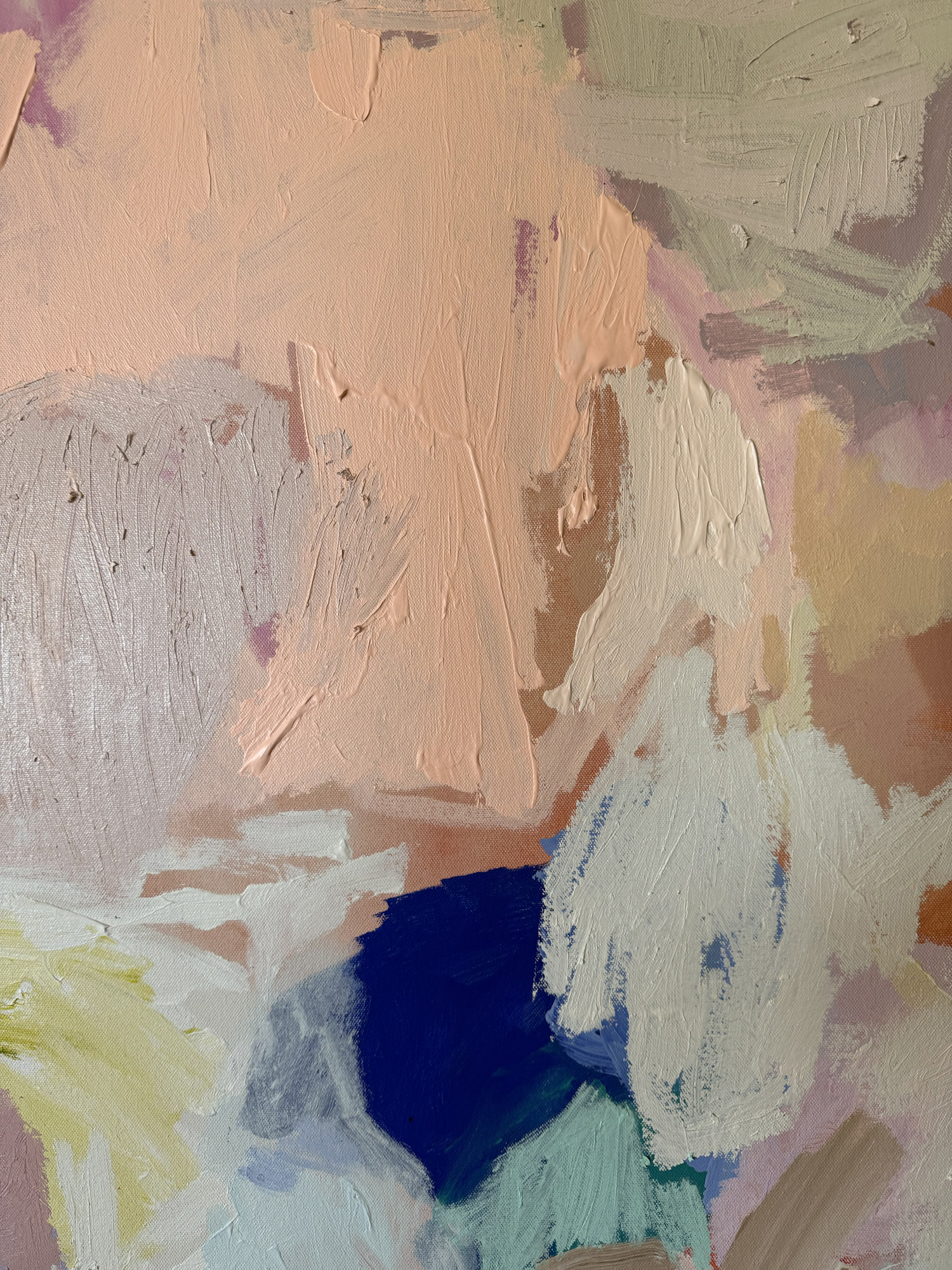 Australian Artist Rebecca Koerting Struck By You Abstract Painting 508 W