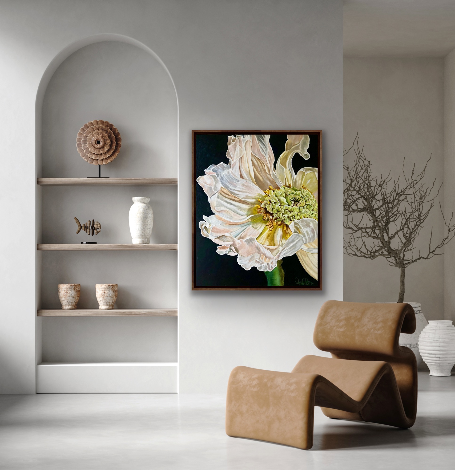 Poppy's Heart Insitu3 Wendy Peters