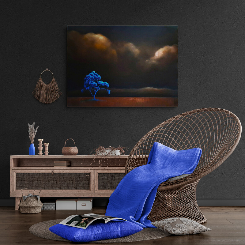 The Blue Night Tree Lucinda Leveille 10