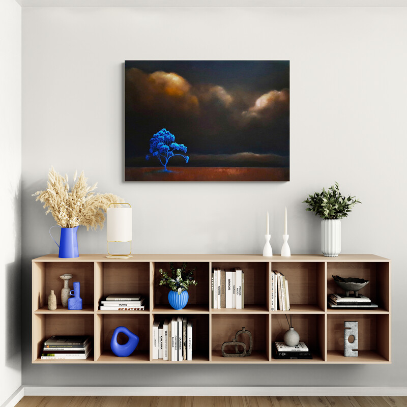 The Blue Night Tree Lucinda Leveille 11