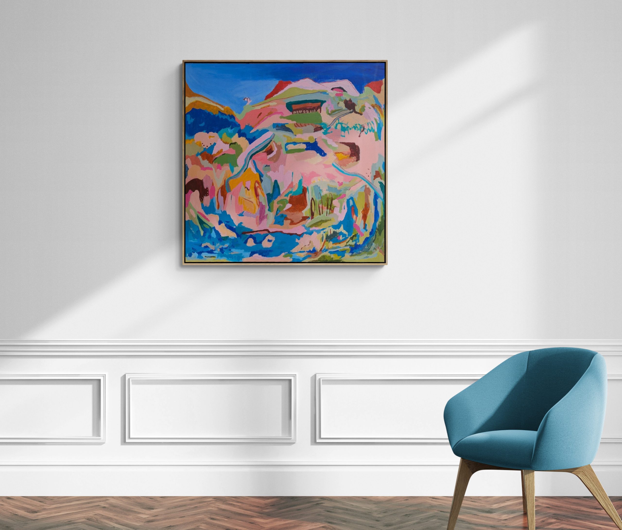 Comfy Chair Next To A Gallery Wall (1)