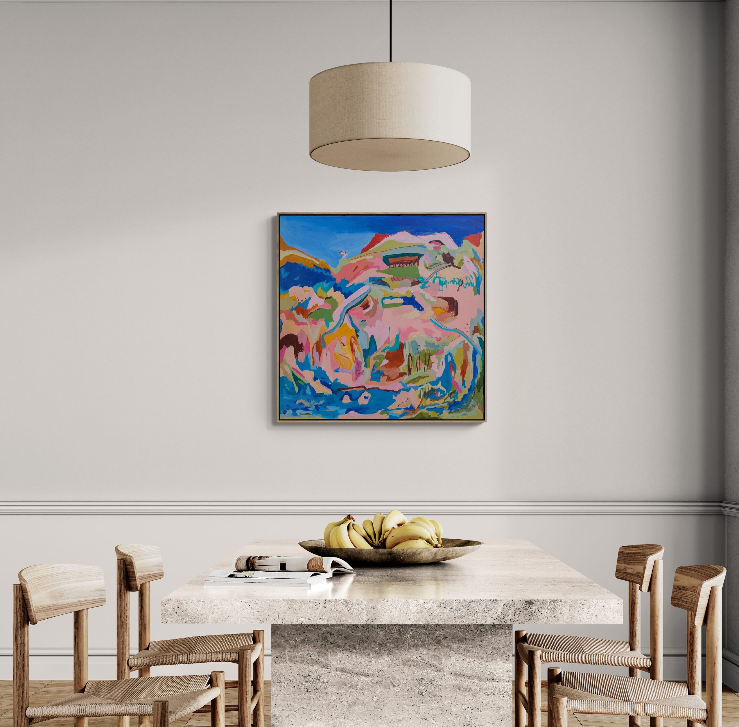 Stylish Dining Room With Wainscoting (1)