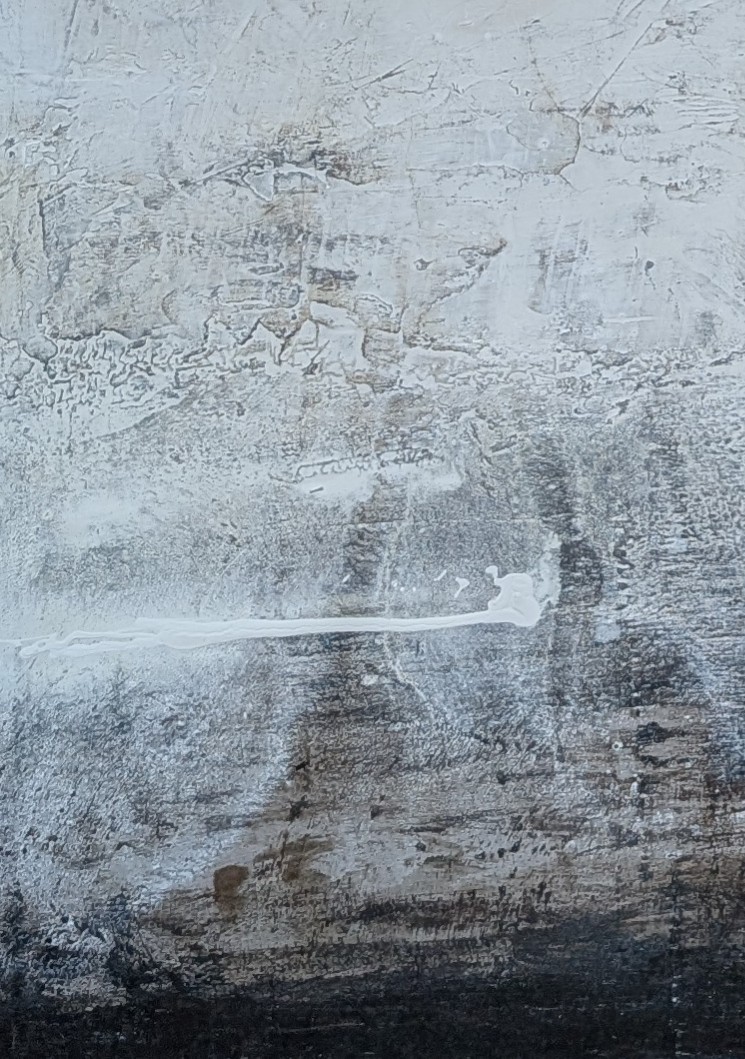 Winter Snow, Mixed Media On Canvas, 120x90cm(1)